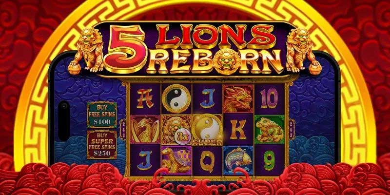 Unleash the Wild Riches of 5 Lions Reborn Slot