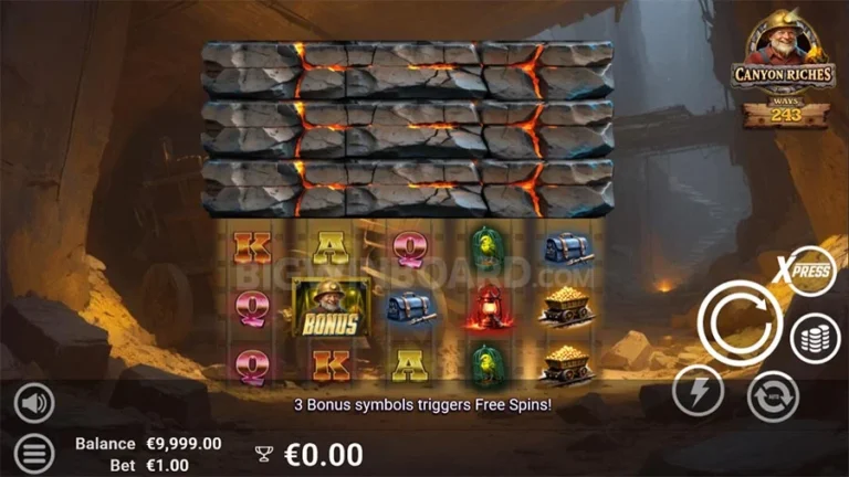 Game Canyon Riches Slot