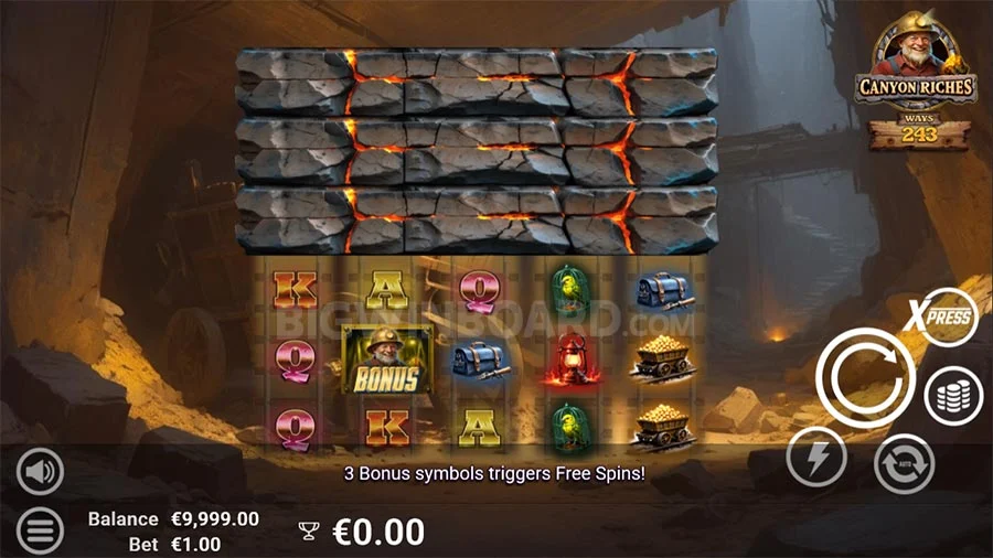 Game Canyon Riches Slot