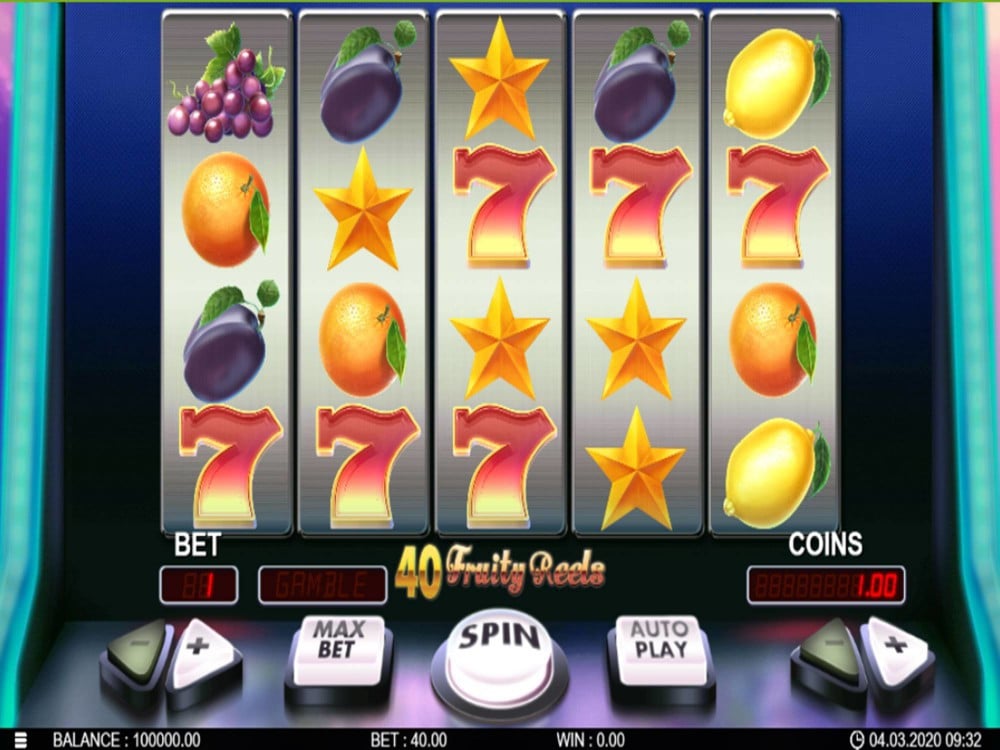 40 Fruity Reels Slots