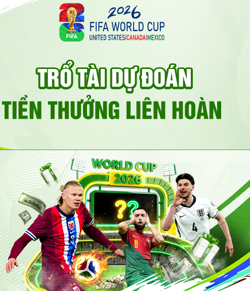 Sự kiện worldcup ok9 Mobile